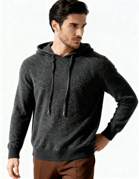 %100 Kaşmir Hoodie